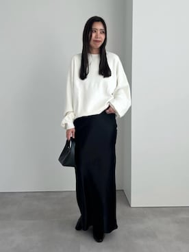 「UR'S（ユアーズ）のアイテム（スカート）」を使った、ur'sさん（レディース・168cm）の秋コーディネート