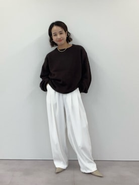 「UR'S（ユアーズ）のアイテム」を使った、ur'sさん（レディース・153cm）の秋コーディネート