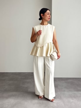 「UR'S（ユアーズ）のアイテム」を使った、ur'sさん（レディース・154cm）の春コーディネート