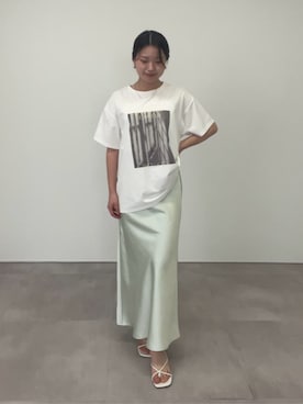 「UR'S（ユアーズ）のアイテム」を使った、ur'sさん（レディース・155cm）の春コーディネート