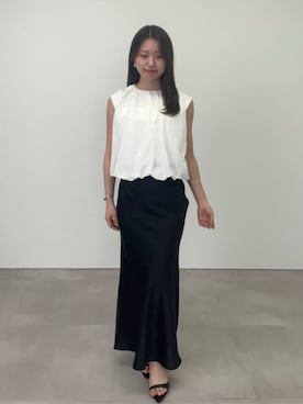 「UR'S（ユアーズ）のアイテム」を使った、ur'sさん（レディース・155cm）の春コーディネート