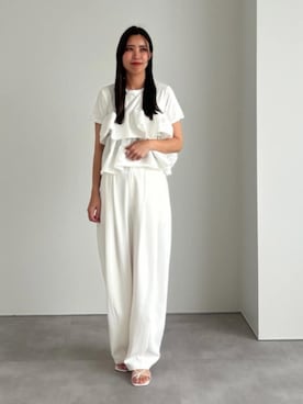 「UR'S（ユアーズ）のアイテム」を使った、ur'sさん（レディース・168cm）の夏コーディネート