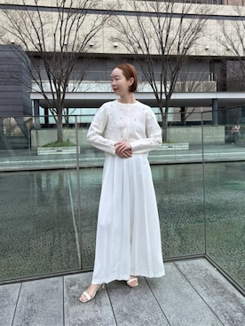 「urs」｜「アイテム（パンツ）」を使った、ur'sさん（レディース・162cm）の春コーディネート