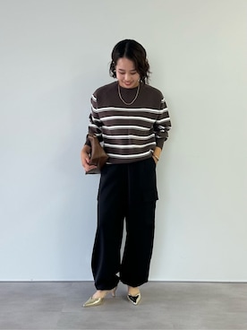 「UR'S（ユアーズ）のアイテム」を使った、ur'sさん（レディース・153cm）の秋コーディネート