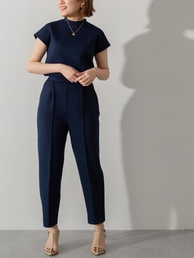 「UR'S（ユアーズ）のﾀﾞﾝﾎﾞｰﾙｺｸｰﾝﾊﾟﾝﾂ（その他パンツ）」を使った、ur'sさん（レディース・160cm）の夏コーディネート