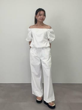 「UR'S（ユアーズ）のアイテム」を使った、ur'sさん（レディース・155cm）の春コーディネート
