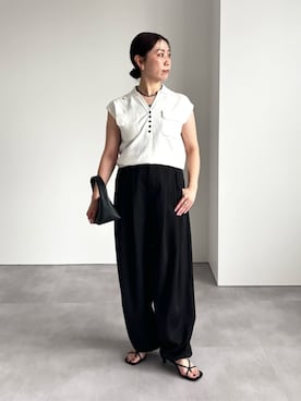 「UR'S（ユアーズ）のアイテム」を使った、ur'sさん（レディース・154cm）の春コーディネート