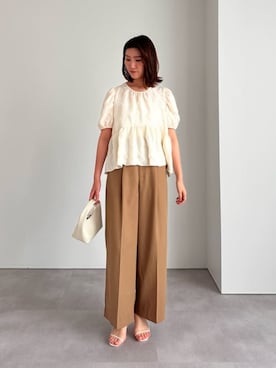 「UR'S（ユアーズ）のアイテム」を使った、ur'sさん（レディース・169cm）の春コーディネート