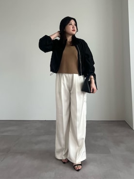 「UR'S（ユアーズ）のアイテム」を使った、ur'sさん（レディース・155cm）の春コーディネート