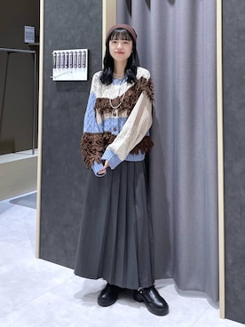 「LEPSIM」｜みくみょんさん（レディース・159cm）の秋コーディネート