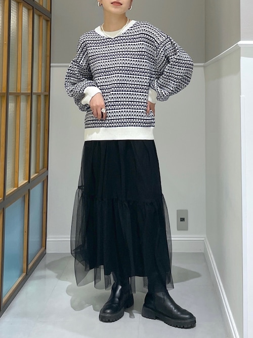 キリカエチュールスカート 185047（スカート）｜LEPSIM（レプシィム