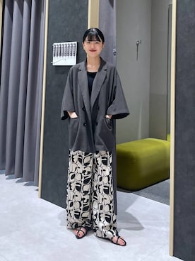 「LEPSIM」｜「アイテム（ジャケット/アウター）」を使った、みくみょんさん（レディース・159cm）の夏コーディネート