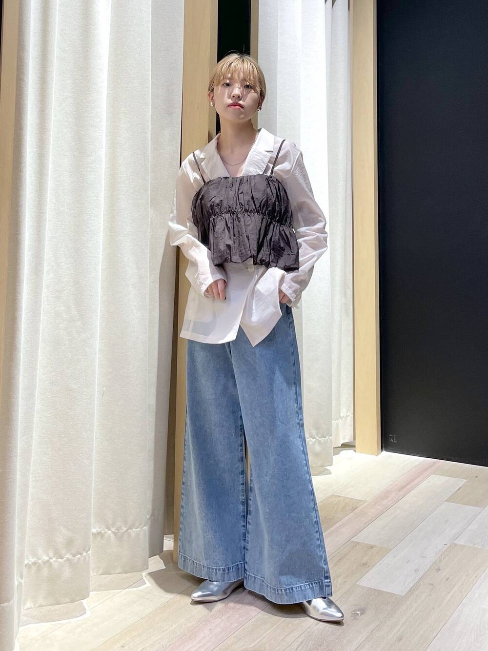 2WAYキャミブラウス 109949を使った人気ファッションコーディネート - WEAR