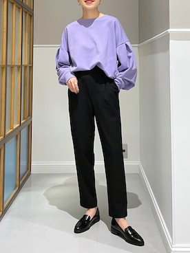 みくみょんさん（レディース・159cm）の冬コーディネート