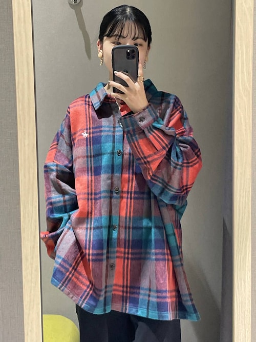 LEPSIM レプシィム　ポロ　シャギーチェックシャツ BEVERLY HILLS POLO CLUB】シャギーチェックシャツ 579102