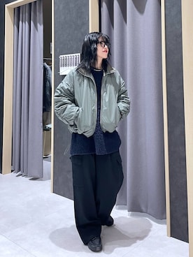 みくみょんさん（レディース・159cm）の冬コーディネート