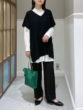 みくみょんさん（レディース・159cm）の冬コーディネート