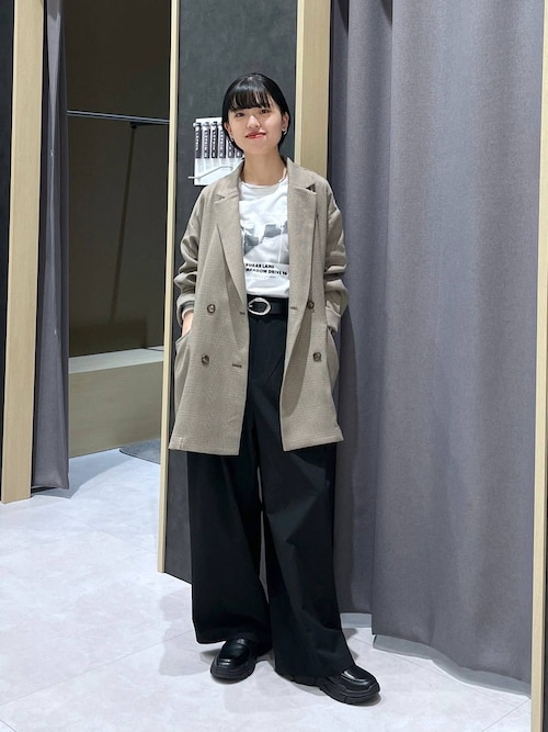 LEPSIM Wブレストミドルチェックジャケット LEPSIM｜Wブレストミドルチェックジャケット | Rakuten Fashion