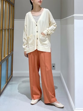「ハタラクパンツ」｜みくみょんさん（レディース・159cm）の秋コーディネート