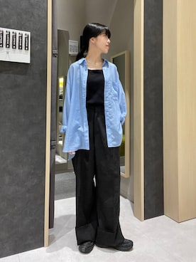 「骨格ナチュラル_LEPSIM」｜みくみょんさん（レディース・159cm）の夏コーディネート