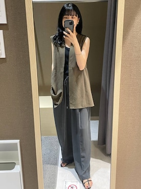 「LEPSIM」｜「アイテム（ジャケット/アウター）」を使った、みくみょんさん（レディース・159cm）の夏コーディネート