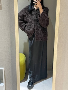 「LEPSIM」｜みくみょんさん（レディース・159cm）の冬コーディネート