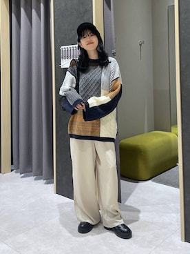 みくみょんさん（レディース・159cm）の秋コーディネート