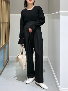 みくみょんさん（レディース・159cm）の冬コーディネート