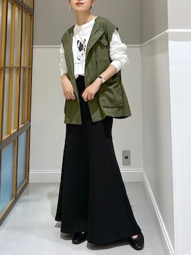 みくみょんさん（レディース・159cm）の秋コーディネート