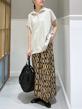 「ごきげんウィーク」｜「アイテム（パンプス）」を使った、みくみょんさん（レディース・159cm）の春コーディネート