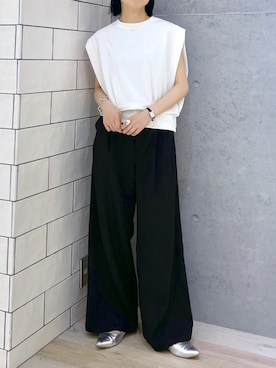 「レプシィム(LEPSIM)」｜「アイテム（パンプス）」を使った、みくみょんさん（レディース・159cm）の夏コーディネート