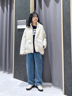 みくみょんさん（レディース・159cm）の冬コーディネート