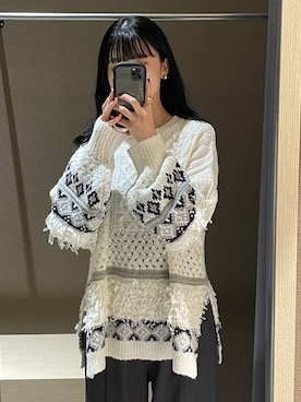 「アイテム（ママ＆ベビー）」を使った、みくみょんさん（レディース・159cm）の秋コーディネート