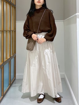 みくみょんさん（レディース・159cm）の秋コーディネート