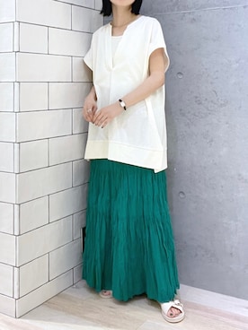 みくみょんさん（レディース・159cm）の夏コーディネート