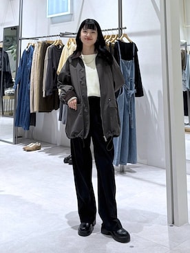 みくみょんさん（レディース・159cm）の冬コーディネート