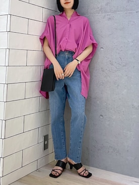 みくみょんさん（レディース・159cm）の夏コーディネート