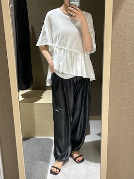 みくみょんさん（レディース・159cm）の夏コーディネート