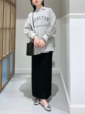 みくみょんさん（レディース・159cm）の冬コーディネート