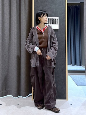 「LEPSIM（レプシィム）のイージーバレエスニーパー　1042670（パンプス、その他）」を使った、みくみょんさん（レディース・159cm）の秋コーディネート