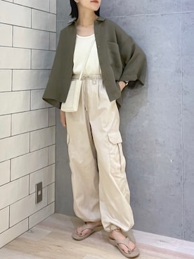 みくみょんさん（レディース・159cm）の夏コーディネート