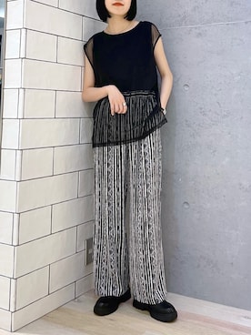 みくみょんさん（レディース・159cm）の夏コーディネート