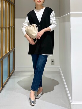 みくみょんさん（レディース・159cm）の冬コーディネート