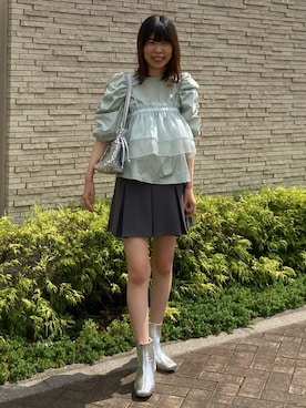 「Ada.（エイダ）のアイテム」を使った、strawberryさん（骨格ナチュラル・レディース・164cm）の秋コーディネート