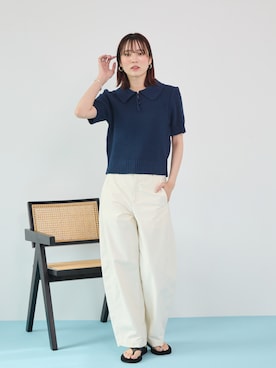 「ABYS（アビス）のアイテム」を使った、Sefumiさん（レディース・170cm）の夏コーディネート