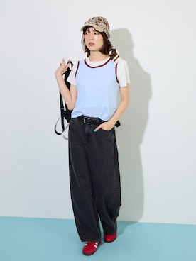 「ABYS（アビス）のアイテム」を使った、Sefumiさん（レディース・170cm）の秋コーディネート