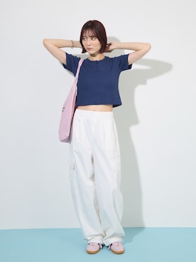 「ABYS（アビス）のアイテム」を使った、Sefumiさん（レディース・170cm）の夏コーディネート