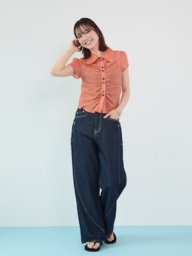「ABYS（アビス）のアイテム」を使った、Sefumiさん（レディース・170cm）の夏コーディネート