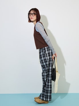 「ABYS（アビス）のアイテム」を使った、Sefumiさん（レディース・170cm）の秋コーディネート
