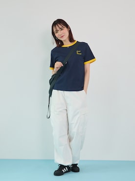 「ABYS（アビス）のアイテム」を使った、Sefumiさん（レディース・170cm）の夏コーディネート